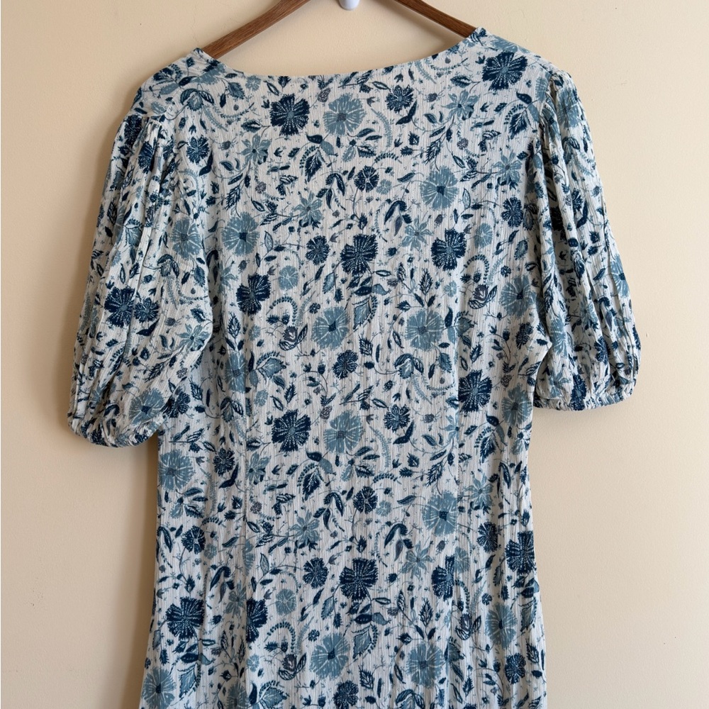 Faherty Sorrento Dress Floral Size Large - Picture 6 of 13